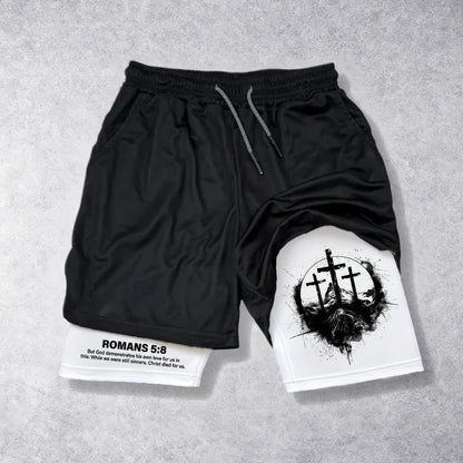 Christianartworkshop Romans 5:8 Scripture Performance Shorts: Embrace Christ's Sacrifice