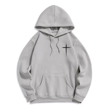Jesus Saves John 14:6 Faith Fleece Lined Polyester Hoodie