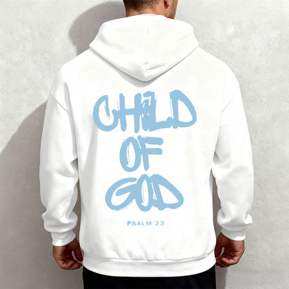 Faith Graffiti Child of God Adult Fleece Lined Polyester Hoodie