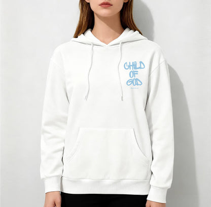 Faith Graffiti Child of God Adult Fleece Lined Polyester Hoodie
