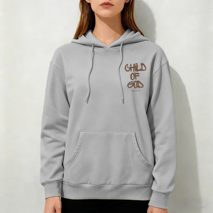 Faith Graffiti Child of God Adult Fleece Lined Polyester Hoodie