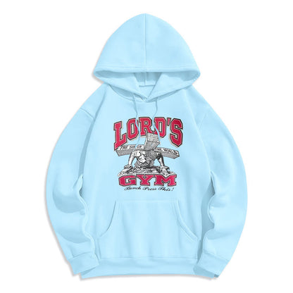 LORD’S GYM Redemption Fleece Lined Polyester Hoodie