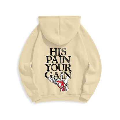 LORD’S GYM Redemption Fleece Lined Polyester Hoodie