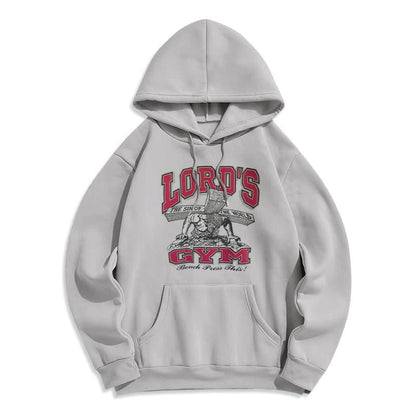 LORD’S GYM Redemption Fleece Lined Polyester Hoodie