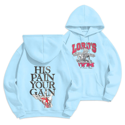 LORD’S GYM Redemption Fleece Lined Polyester Hoodie