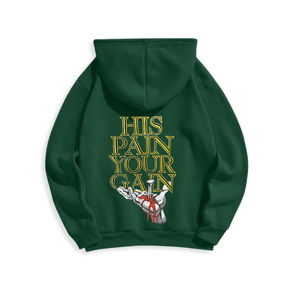 LORD’S GYM Redemption Fleece Lined Polyester Hoodie