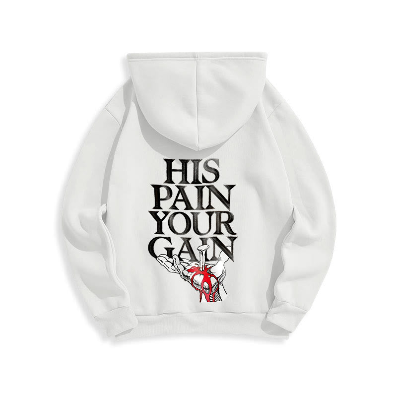 LORD’S GYM Redemption Fleece Lined Polyester Hoodie