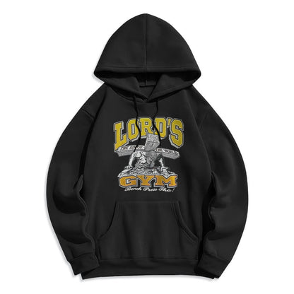 LORD’S GYM Redemption Fleece Lined Polyester Hoodie