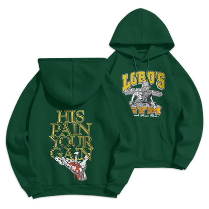 LORD’S GYM Redemption Fleece Lined Polyester Hoodie