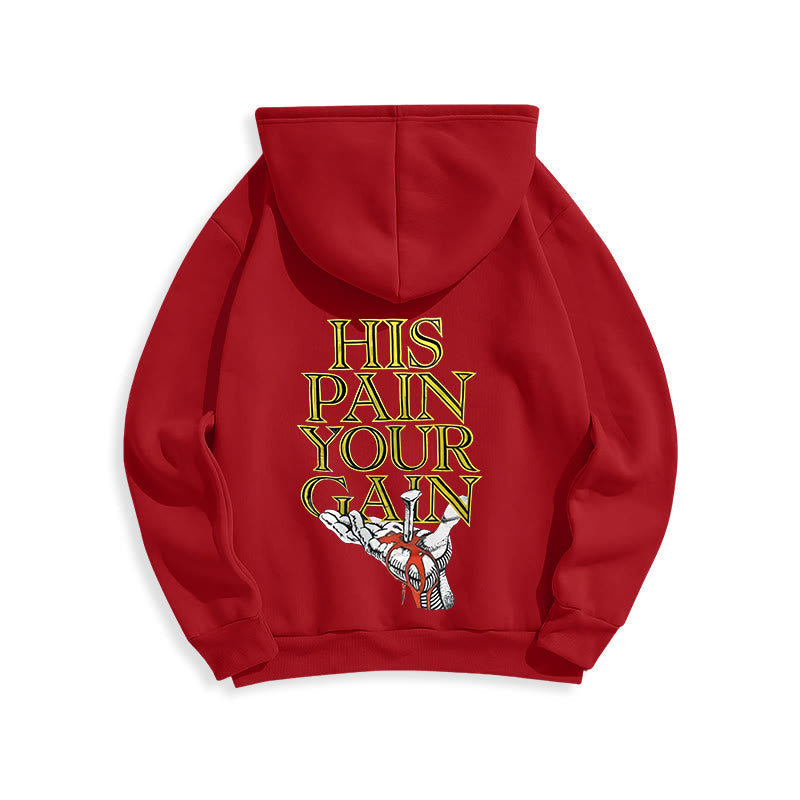 LORD’S GYM Redemption Fleece Lined Polyester Hoodie