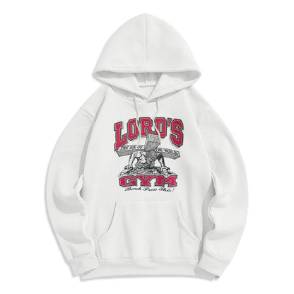 LORD’S GYM Redemption Fleece Lined Polyester Hoodie