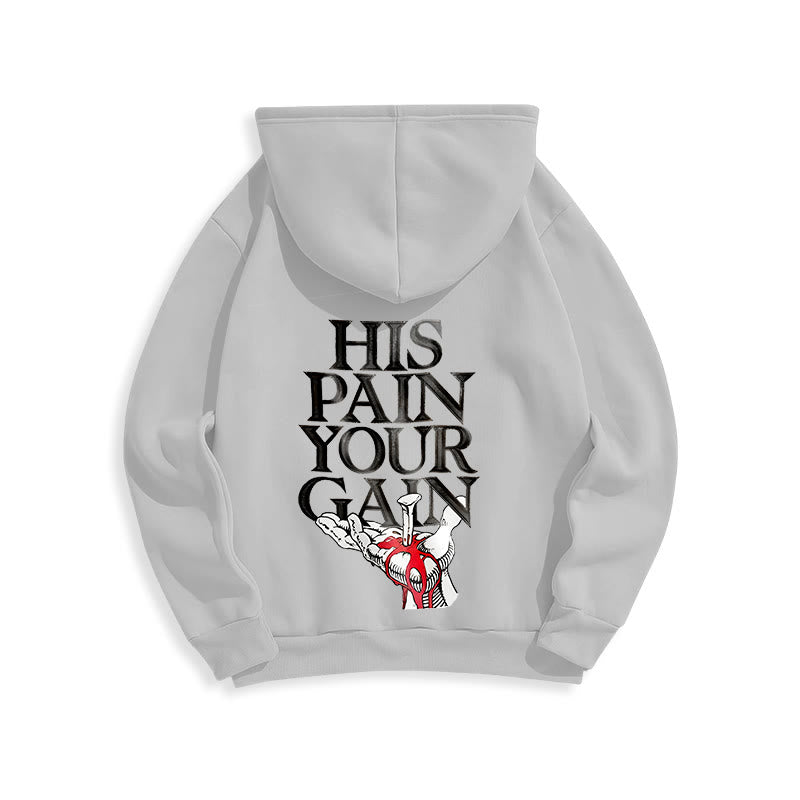 LORD’S GYM Redemption Fleece Lined Polyester Hoodie