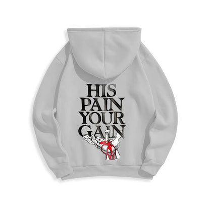 LORD’S GYM Redemption Fleece Lined Polyester Hoodie