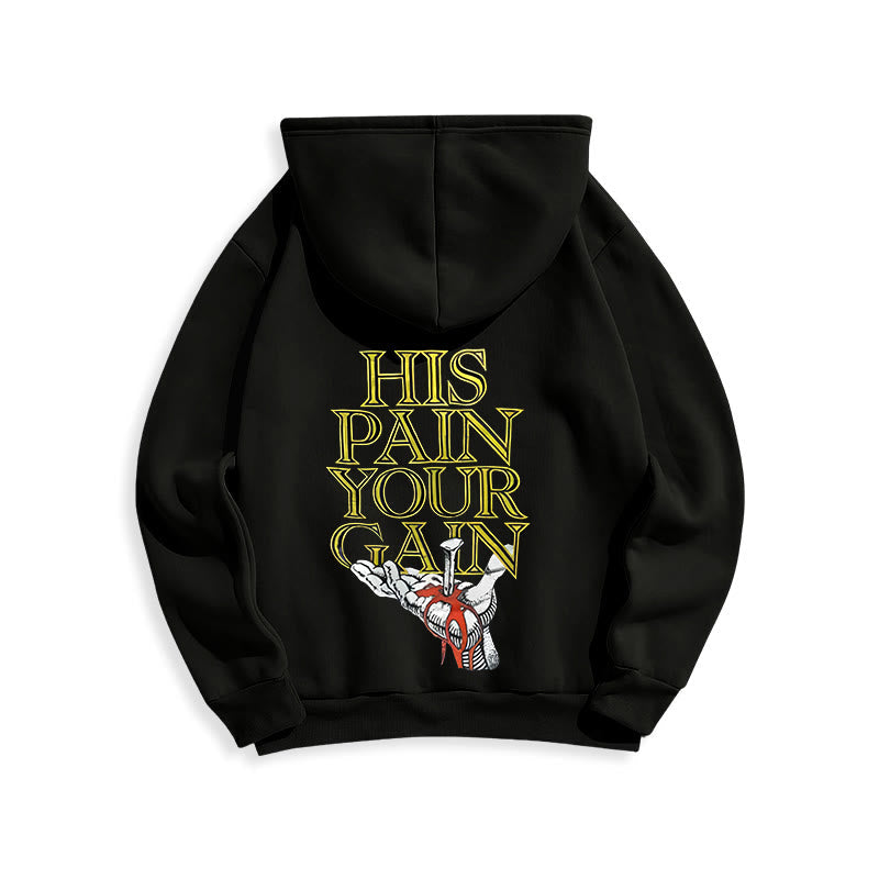 LORD’S GYM Redemption Fleece Lined Polyester Hoodie