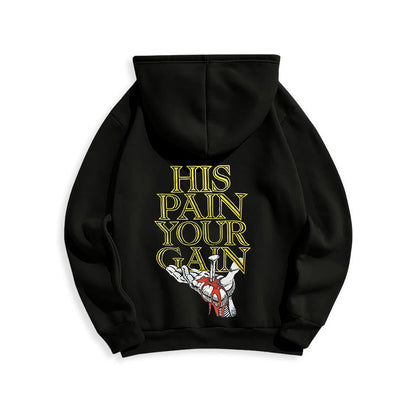 LORD’S GYM Redemption Fleece Lined Polyester Hoodie