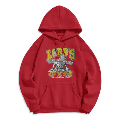 LORD’S GYM Redemption Fleece Lined Polyester Hoodie