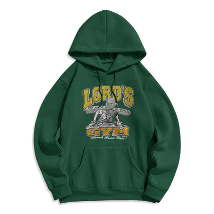 LORD’S GYM Redemption Fleece Lined Polyester Hoodie