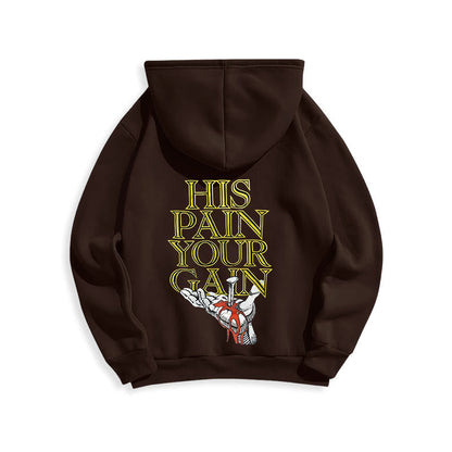 LORD’S GYM Redemption Fleece Lined Polyester Hoodie