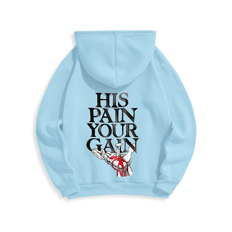 LORD’S GYM Redemption Fleece Lined Polyester Hoodie