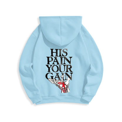 LORD’S GYM Redemption Fleece Lined Polyester Hoodie