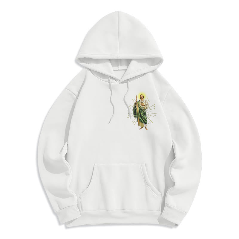 St. Jude Always by My Side Fleece Lined Polyester Hoodie