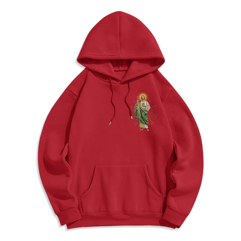 St. Jude Always by My Side Fleece Lined Polyester Hoodie