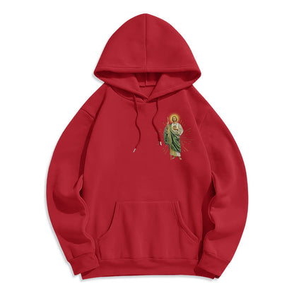 St. Jude Always by My Side Fleece Lined Polyester Hoodie
