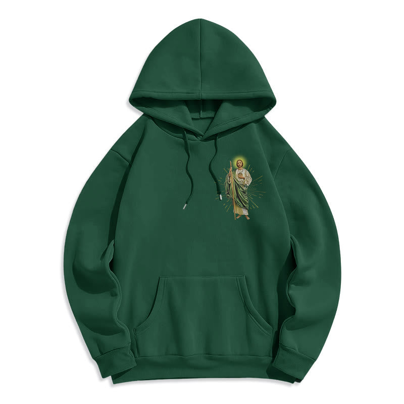 St. Jude Always by My Side Fleece Lined Polyester Hoodie