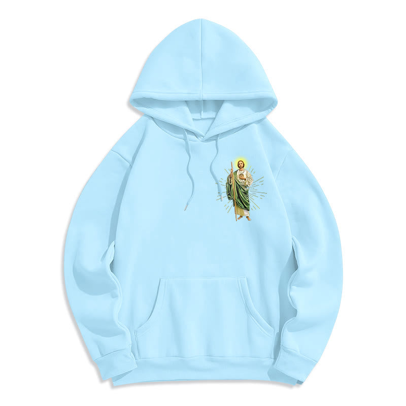 St. Jude Always by My Side Fleece Lined Polyester Hoodie