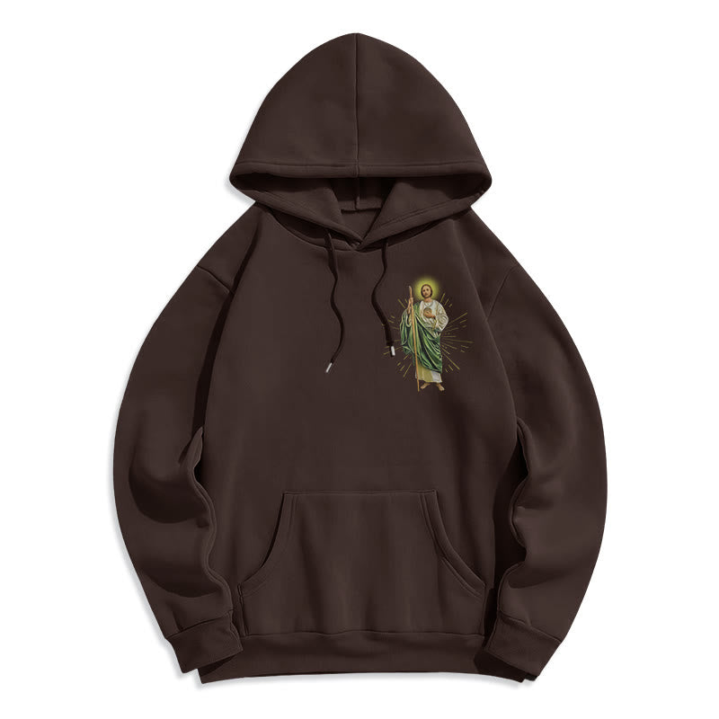 St. Jude Always by My Side Fleece Lined Polyester Hoodie