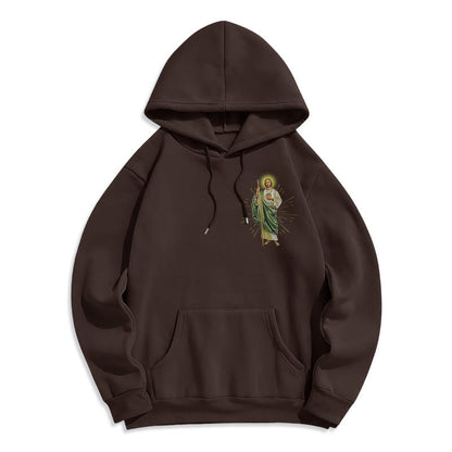 St. Jude Always by My Side Fleece Lined Polyester Hoodie