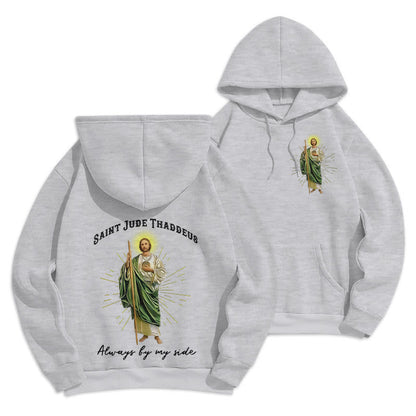 St. Jude Always by My Side Fleece Lined Polyester Hoodie
