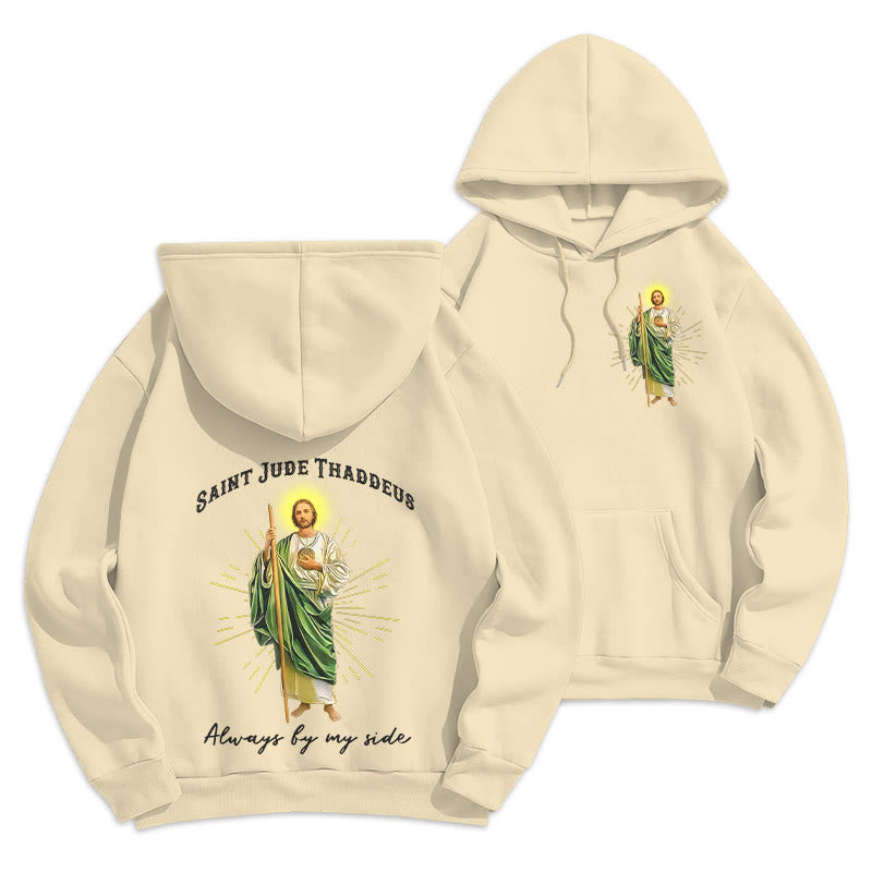 St. Jude Always by My Side Fleece Lined Polyester Hoodie
