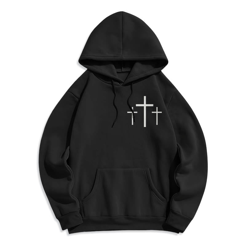 2 Corinthians 5:7 Faith Fleece Lined Polyester Hoodie