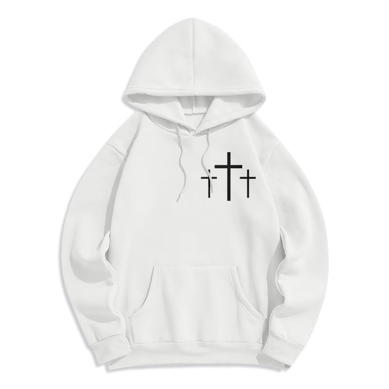2 Corinthians 5:7 Faith Fleece Lined Polyester Hoodie