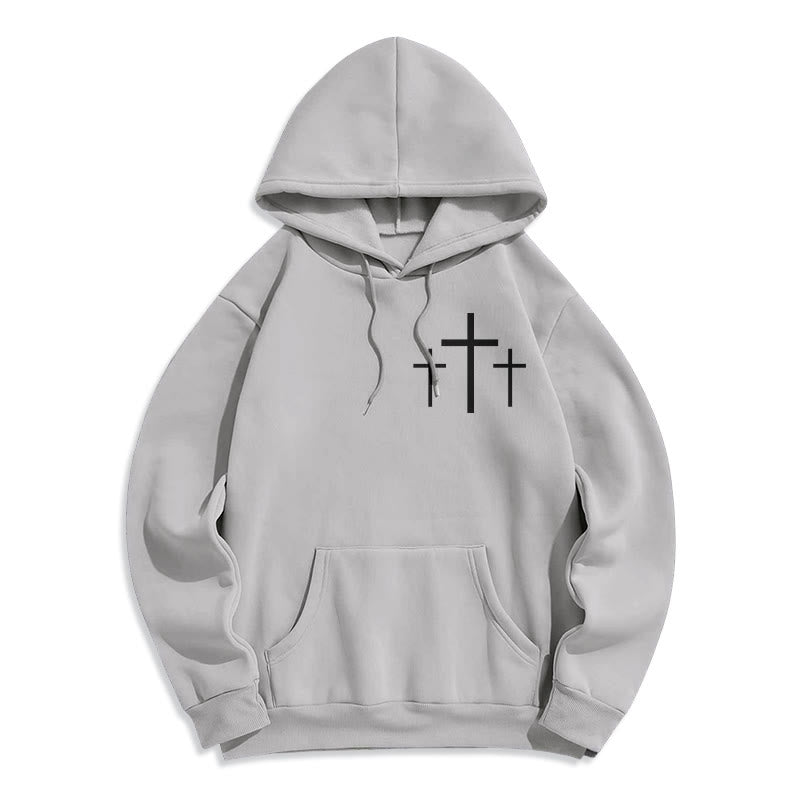 2 Corinthians 5:7 Faith Fleece Lined Polyester Hoodie