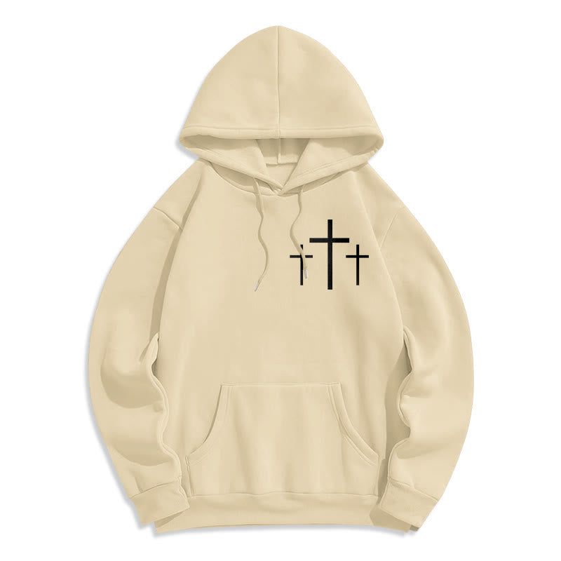 2 Corinthians 5:7 Faith Fleece Lined Polyester Hoodie