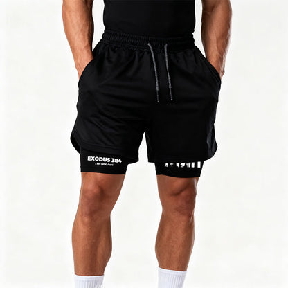 Christianartworkshop I AM WHO I AM Faith Performance Shorts