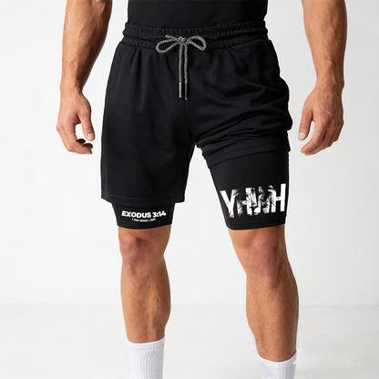 Christianartworkshop I AM WHO I AM Faith Performance Shorts