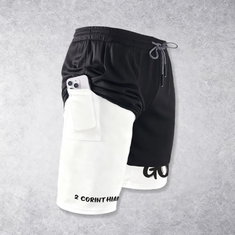Christianartworkshop 2 Corinthians 6:18 Child Of God Performance Shorts