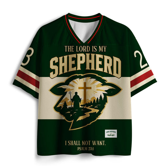 The Lord Is My Shepherd Christian Mesh Jersey