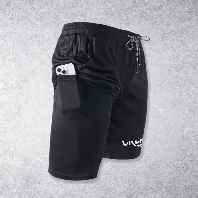 Christianartworkshop Created With A Purpose Cross Performance Layered Shorts