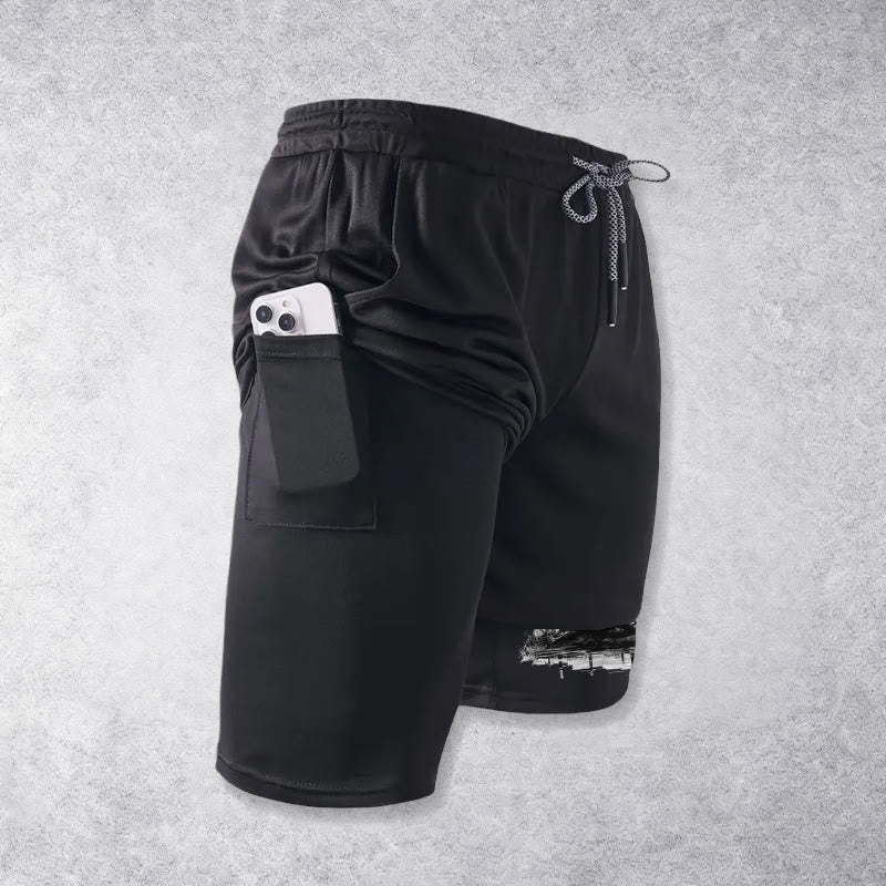 Christianartworkshop Calvary Cross Scene Performance Layered Shorts