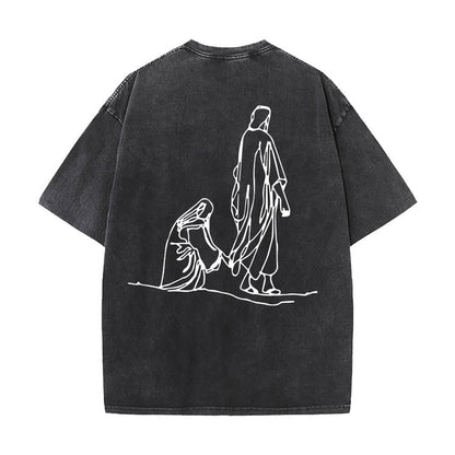 Christian Vintage Washed Graphic T-Shirt