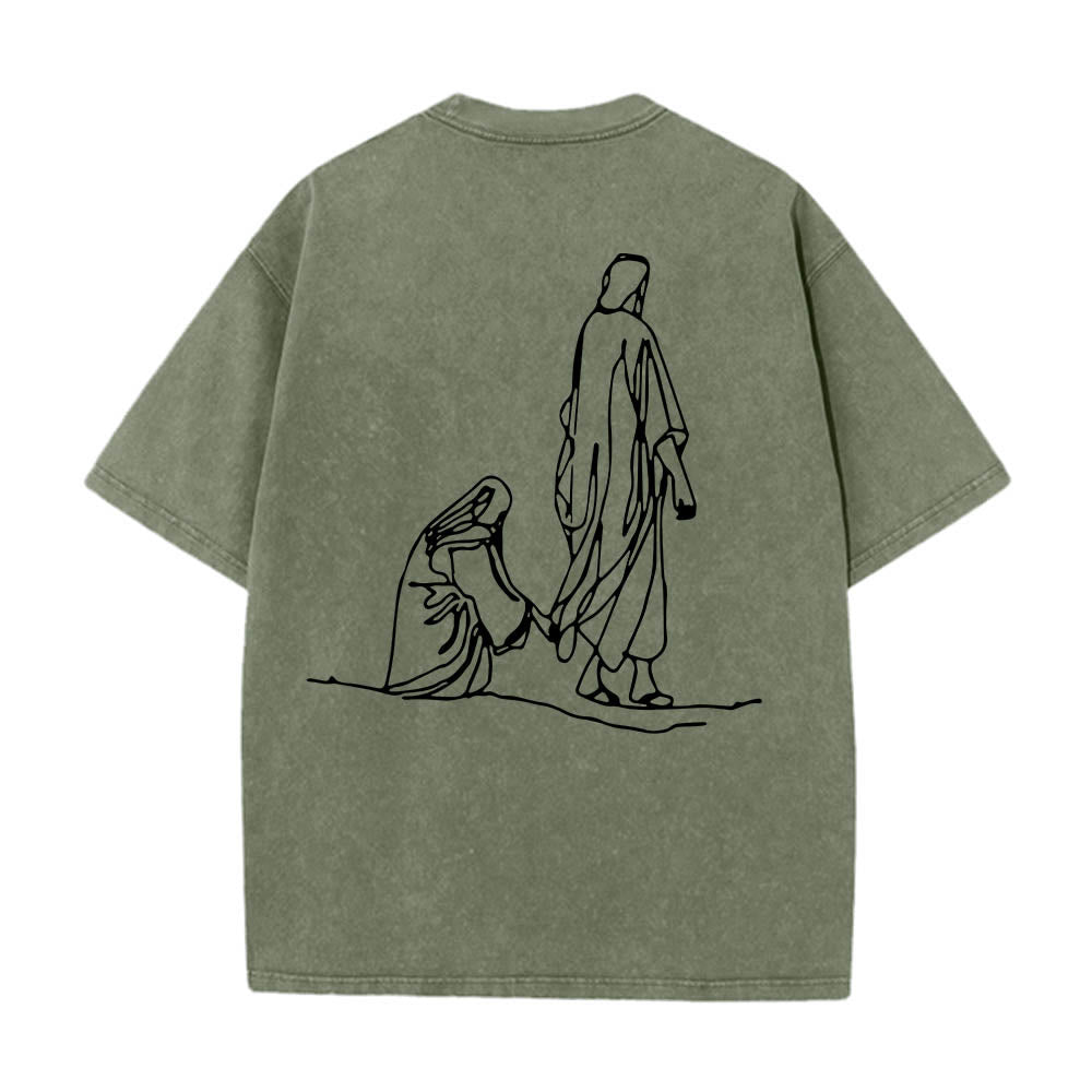 Christian Vintage Washed Graphic T-Shirt