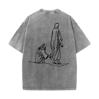 Christian Vintage Washed Graphic T-Shirt