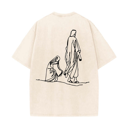 Christian Vintage Washed Graphic T-Shirt
