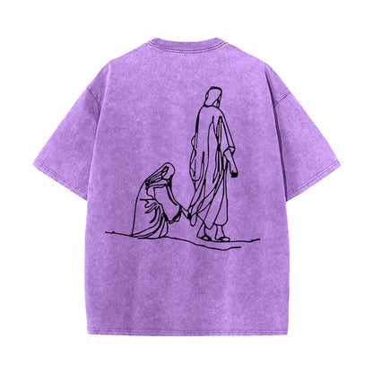 Christian Vintage Washed Graphic T-Shirt