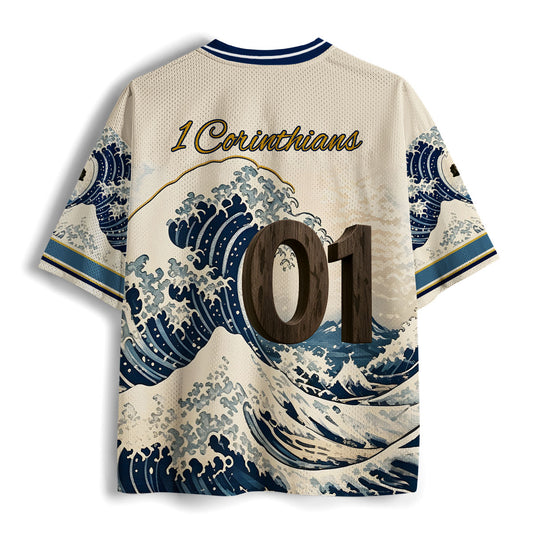 God Is Faithful Christian Mesh Jersey