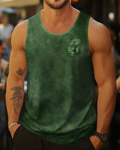 I've Got Hunting In My Veins And Jesus In My Heart Green T-Shirt